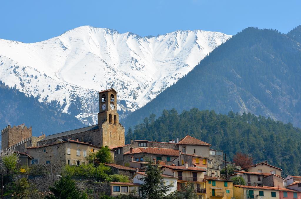 Hotel Le Mas Fleuri Vernet-les-Bains Esterno foto